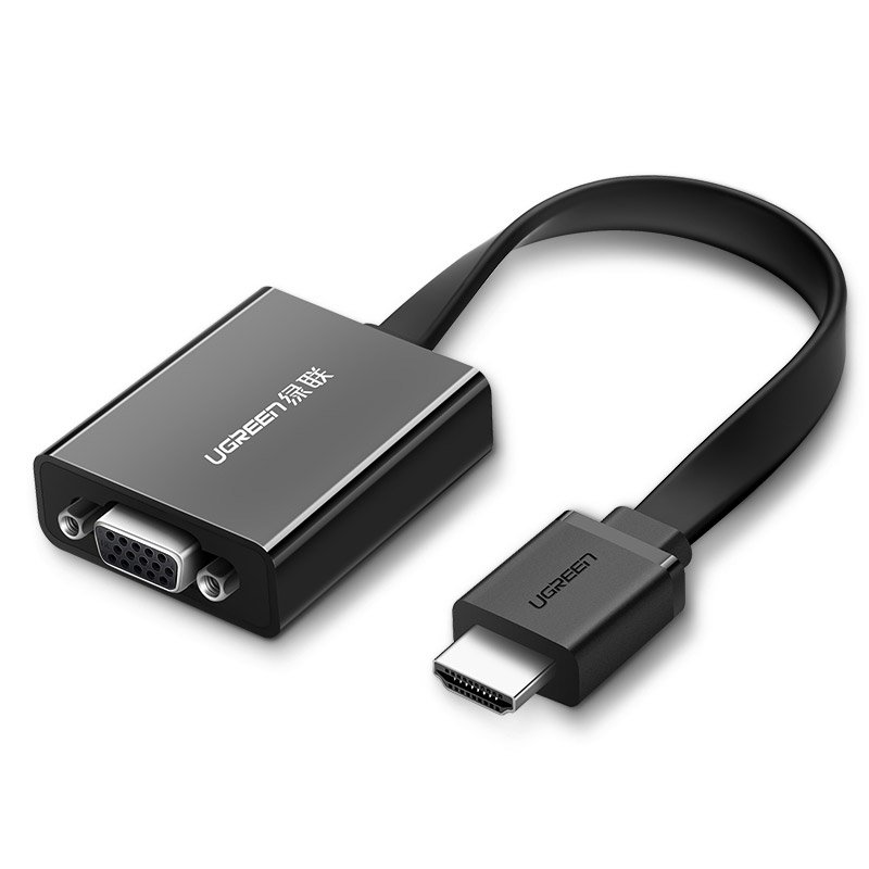 UGREEN Active HDMI to VGA Adapter with 3.5mm Audio