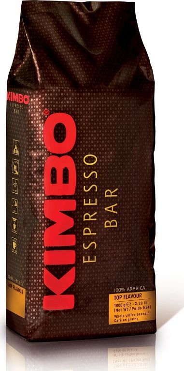Kimbo Top Flavour bean coffee 1 KG piederumi kafijas automātiem