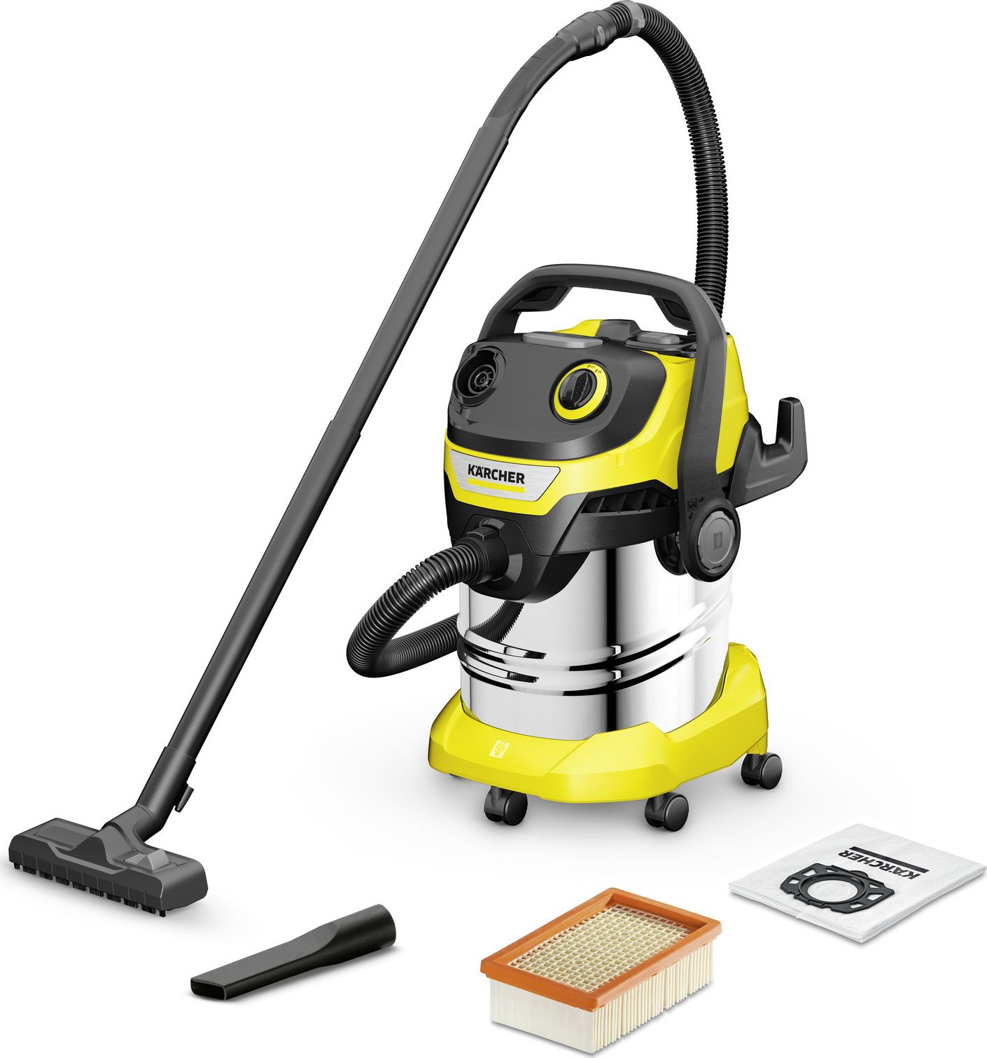 Karcher WD 5 P S V-25/5/22 EU WD 5 Multi Purpose Vacuum New 2022 01.2022 Putekļu sūcējs