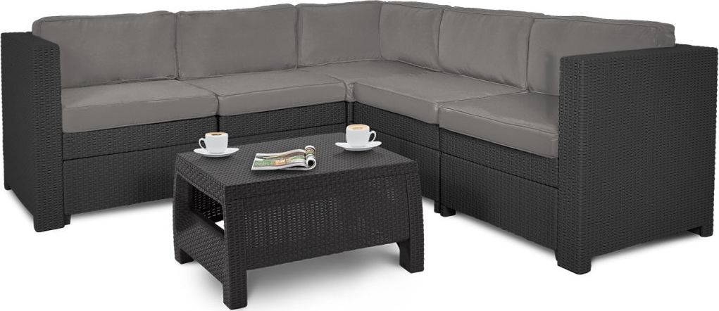 Keter PROVENCE SET garden furniture set - graphite Dārza mēbeles