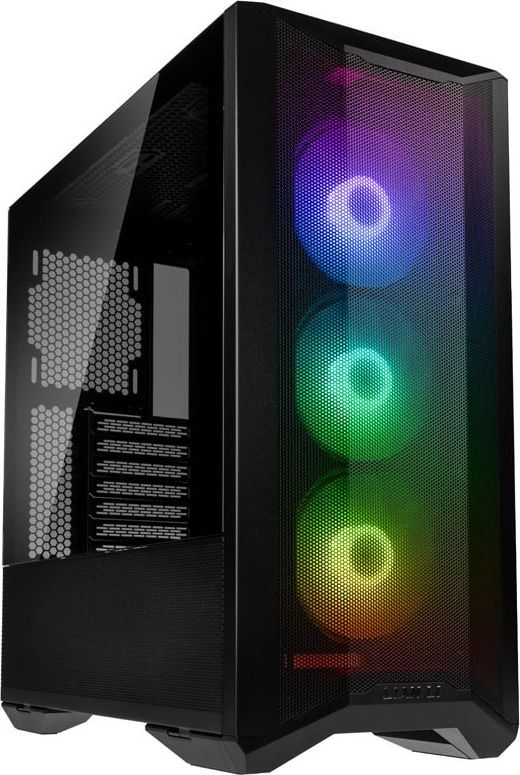 Lian Li LANCOOL II Mesh C RGB Midi-Tower, Tempered Glass - schwarz Datora korpuss