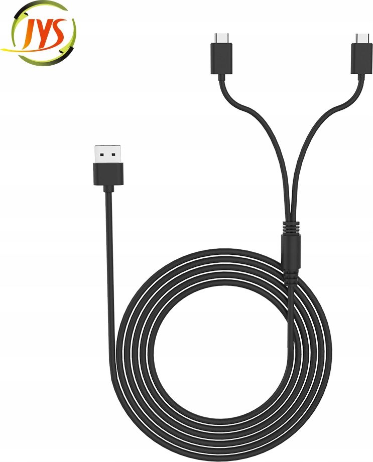 JYS kabel USB na 2xUSB-C do gamepadow SB6743 (5904647802391) spēļu aksesuārs