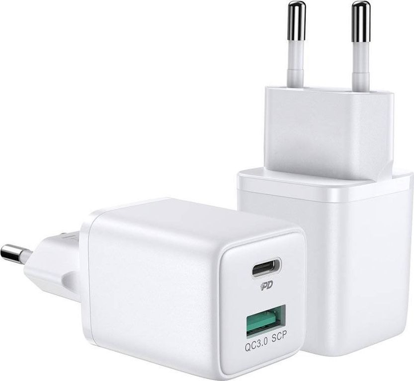 Ladowarka Joyroom L-QP303 1x USB-A 1x USB-C 3 A (6941237144515) iekārtas lādētājs