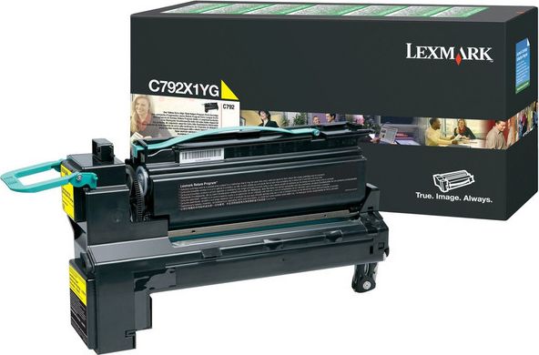 Toner Lexmark yellow | return | 20000pgs | C792 toneris