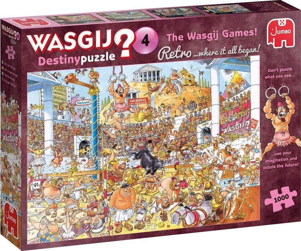 Jumbo Puzzle 1000 Wasgij Olympic Games G3 puzle, puzzle