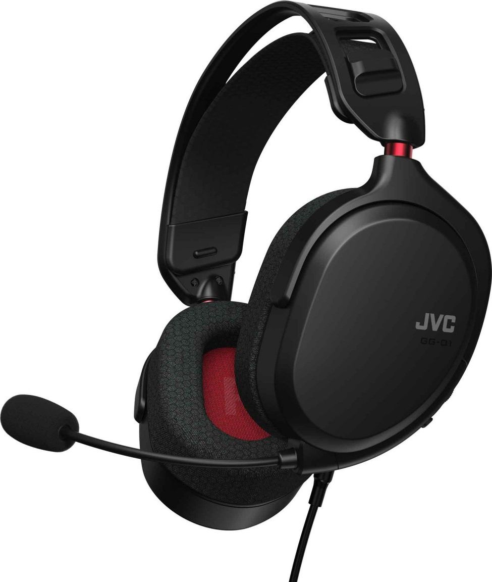 JVC GG-01BQ wired gaming headphones, black austiņas