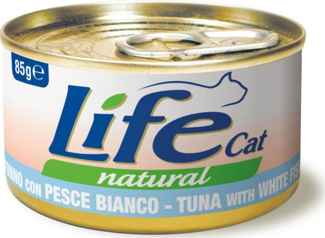 Life Pet Care Lifecat Tunczyk 85g 110119 (8034105422537) kaķu barība