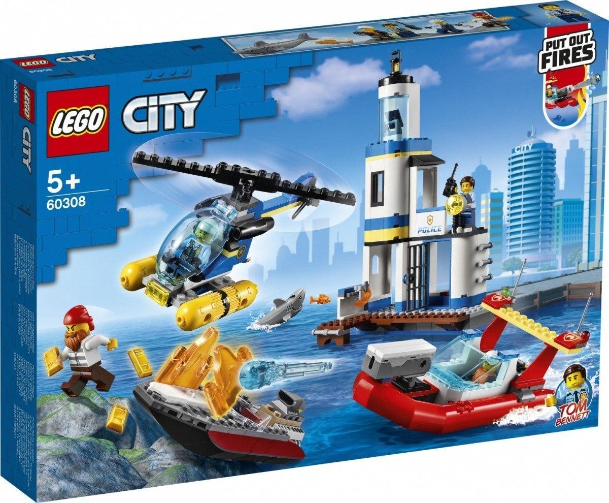 LEGO City Akcja nadmorskiej policji i strazakow (60308) 60308 (5702016980554) LEGO konstruktors