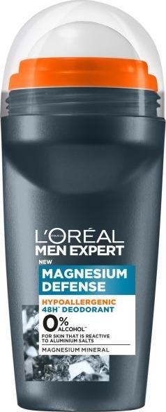 L'Oreal Paris LOREAL_Men Expert Magnesium Defense hipoalergiczny dezodorant Roll-On 50ml 3600524035013 (3600524035013)