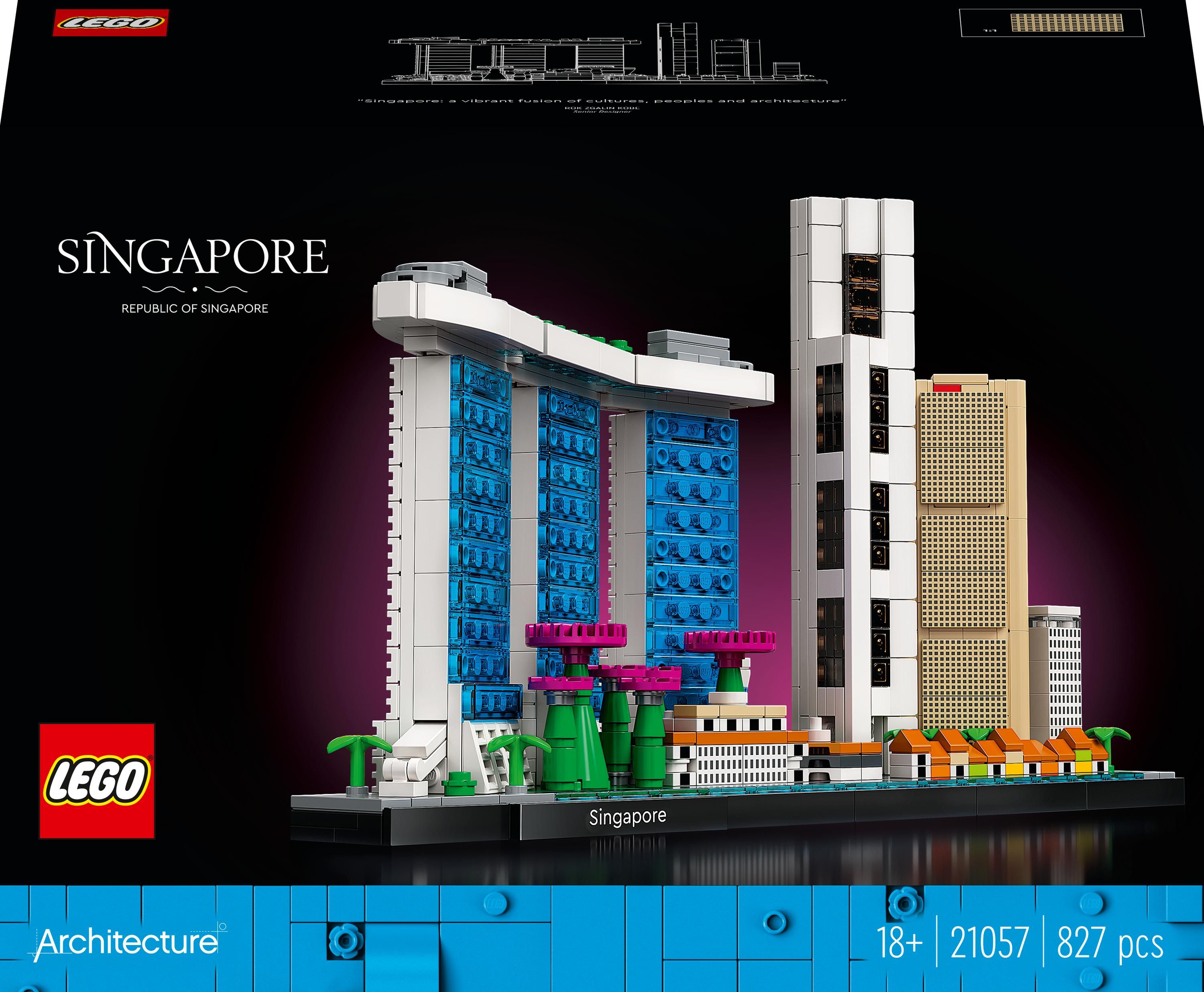 LEGO Architecture 21057 Singapore LEGO konstruktors