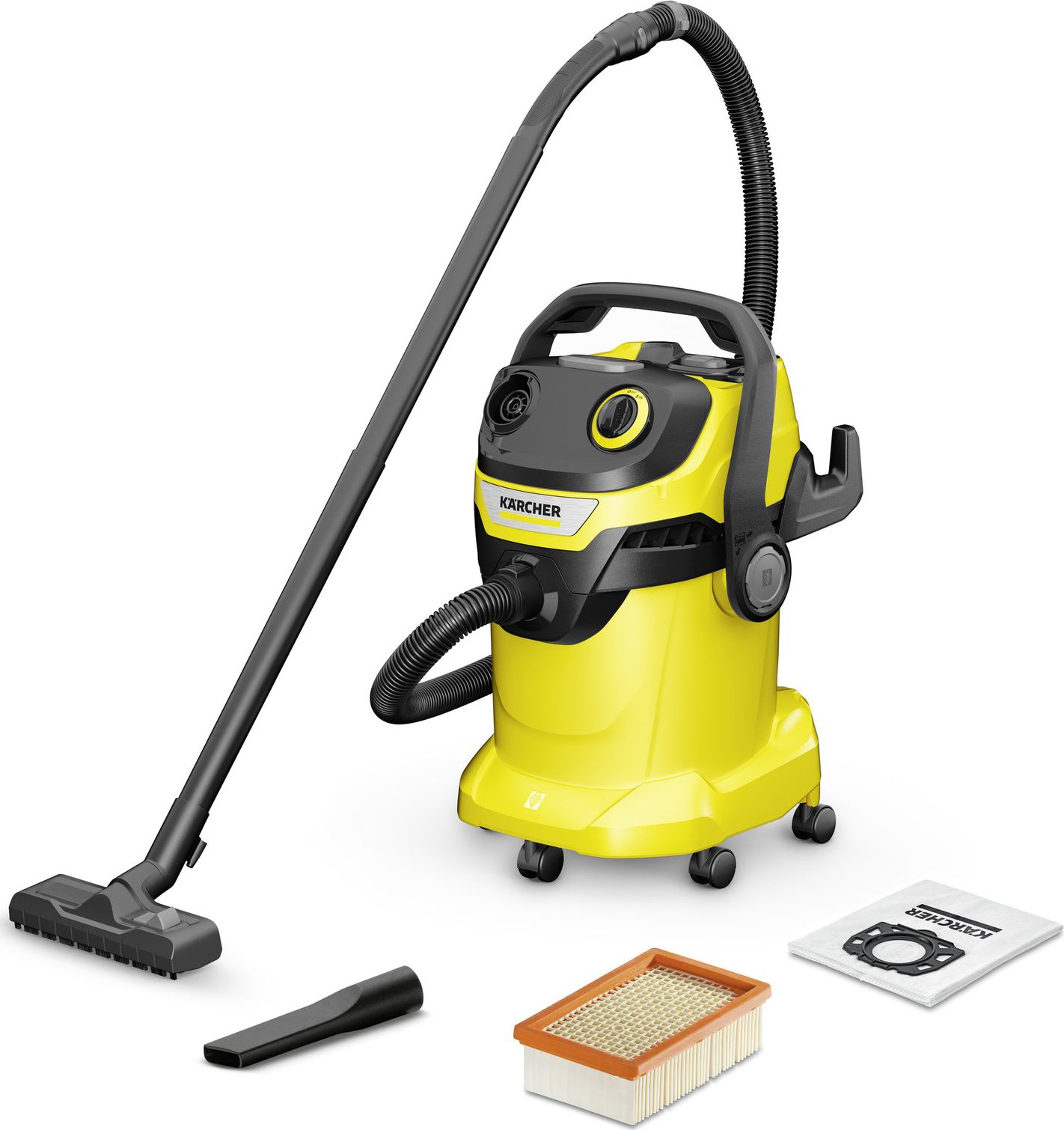 Karcher WD 5 V-25/5/22 EU WD 5 Multi Purpose Vacuum New 2022 01.2022 Putekļu sūcējs