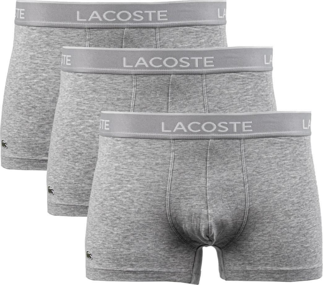 Lacoste Lacoste 3-Pack Boxer Briefs 5H3389-CCA szary S