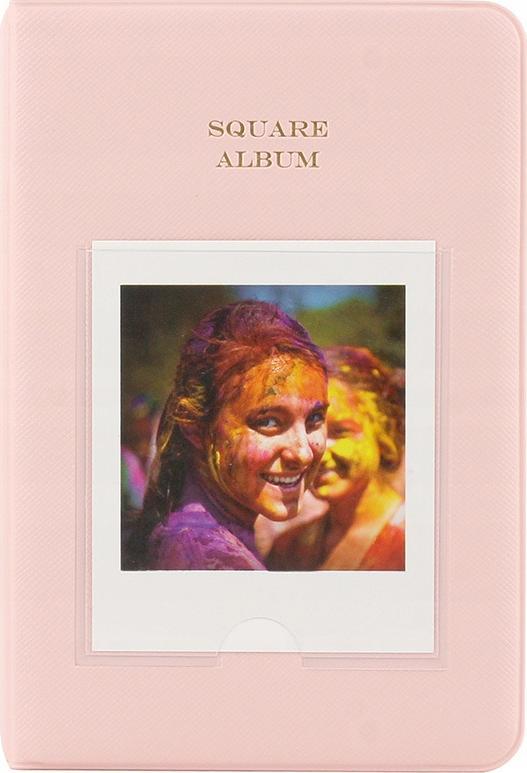 LoveInstant Album Na 64 Zdjecia Do Fujifilm Instax Square Sq1 / Sq6 / Sq10 / Sq20 - ROZowy SB6775 (5904647809932)