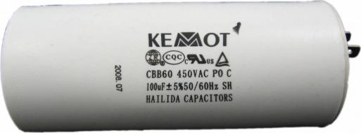 Kemot URZ3142 Kondensator 100uF 450V do silnikow jednofazowych URZ3142 (5901436728375) Virtuves piederumi