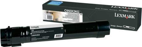 Lexmark C950 Black Extra High Yield Toner Cartridge (38K) fo toneris