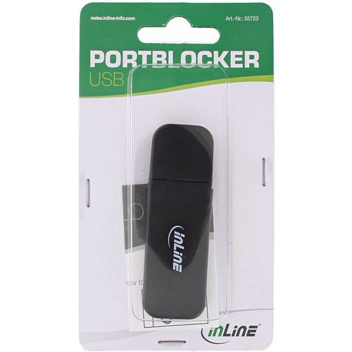 InLine Blokada do 4 portow USB (55723) aksesuārs datorkorpusiem