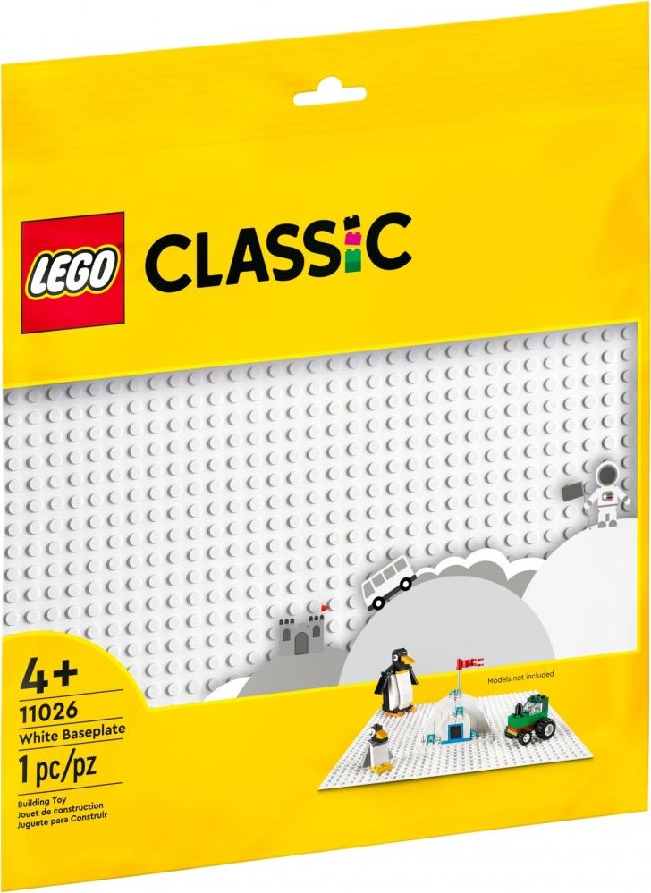 LEGO Classic 11026 White Baseplate LEGO konstruktors