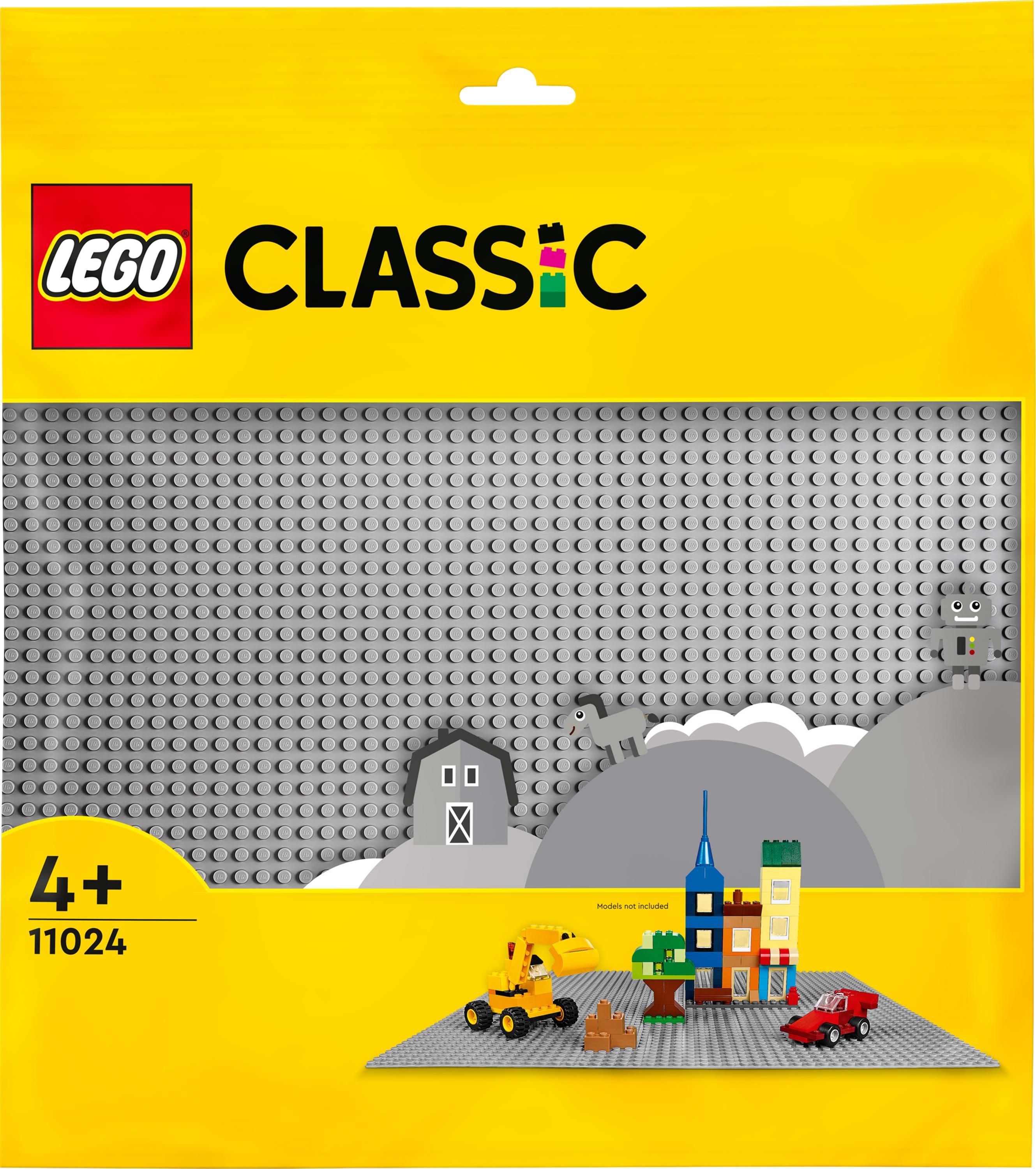 Lego Classic 11024 Grey Baseplate LEGO konstruktors