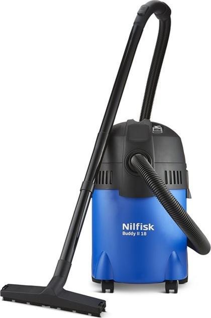 Nilfisk Buddy II 18 Premium Car Cleaner Vacuum Cleaner 18 l Vacuum Cylinder Dry 250 W Dust Bag Putekļu sūcējs