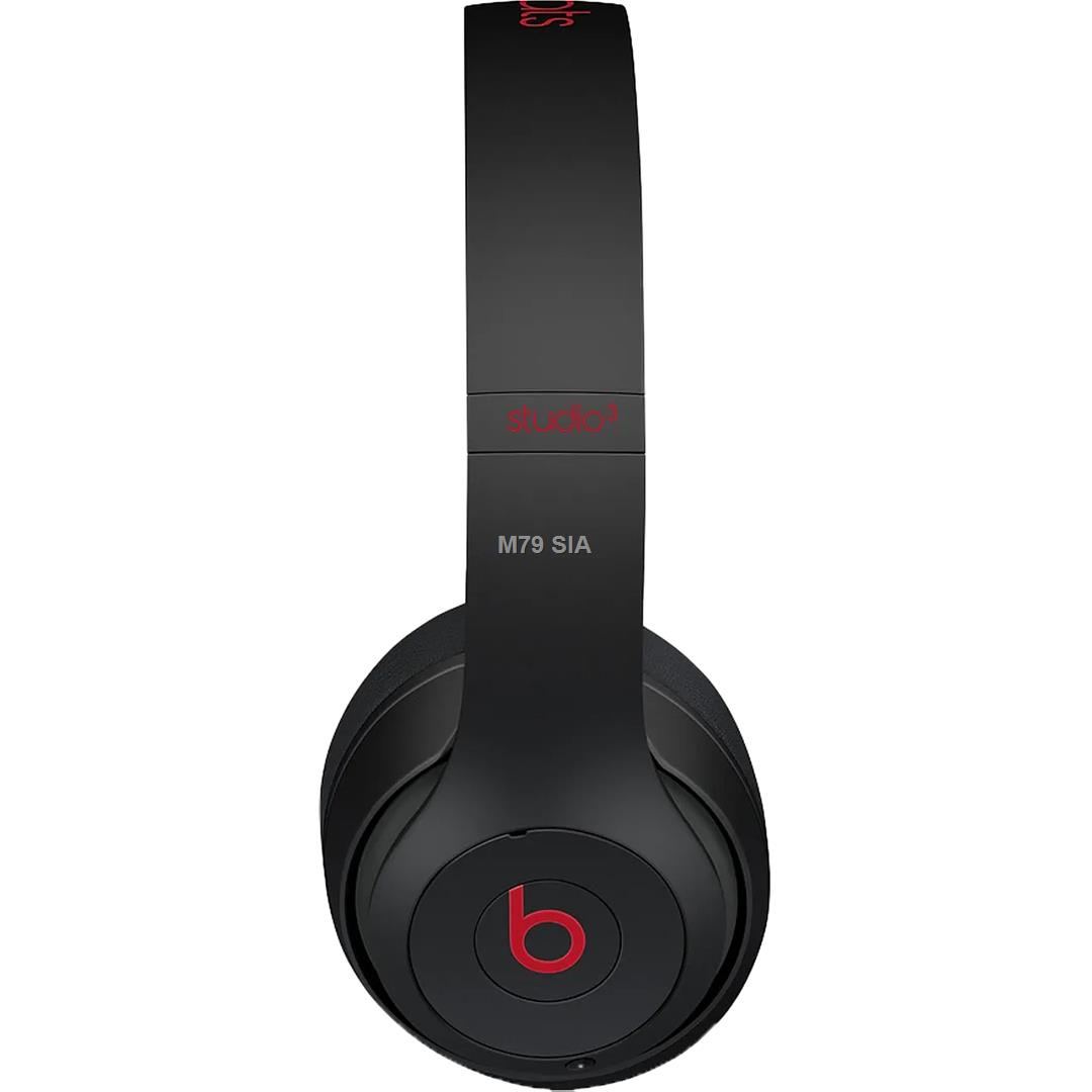 Beats Over-Ear Headphones Studio3 Wireless, Noice canceling, Defiant Black/Red 190199312999 austiņas