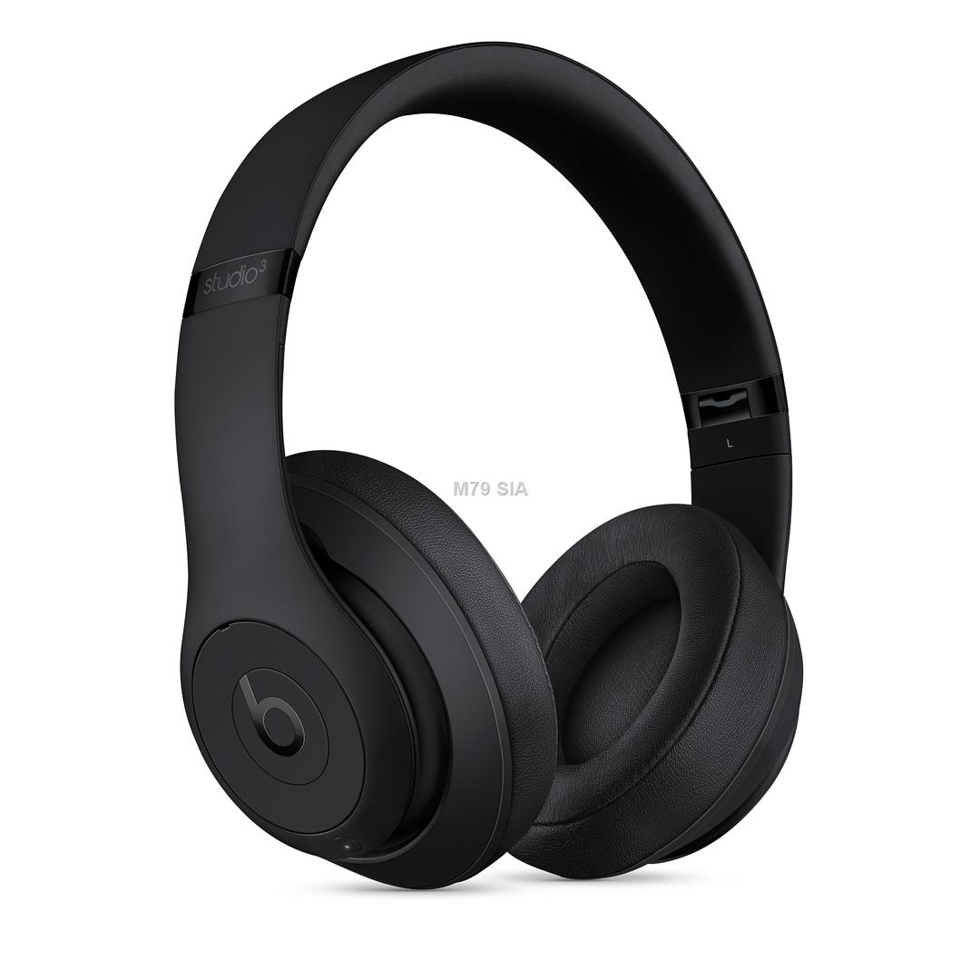 Beats Studio 3 Wireless Over-Ear Headphones, Matte Black austiņas