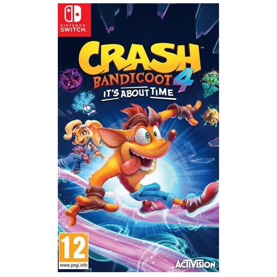 Crash Bandicoot 4: It's About Time (spele prieks Nintendo Switch) spēle