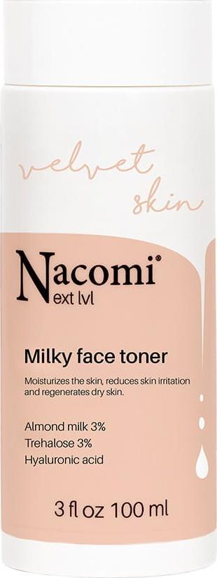 Nacomi Next Level Milky Face Toner mleczny nawilzajacy tonik do twarzy 100ml 7023842 (5902539716511) kosmētikas noņēmējs