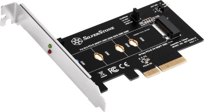 SilverStone PCIe 3.0 x4 - M.2 PCIe M-key (SST-ECM21-E) karte