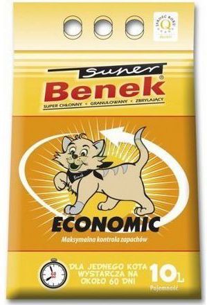 Zwirek dla kota Super Benek Economic Naturalny 5 l 004671 (5905397012696) piederumi kaķiem