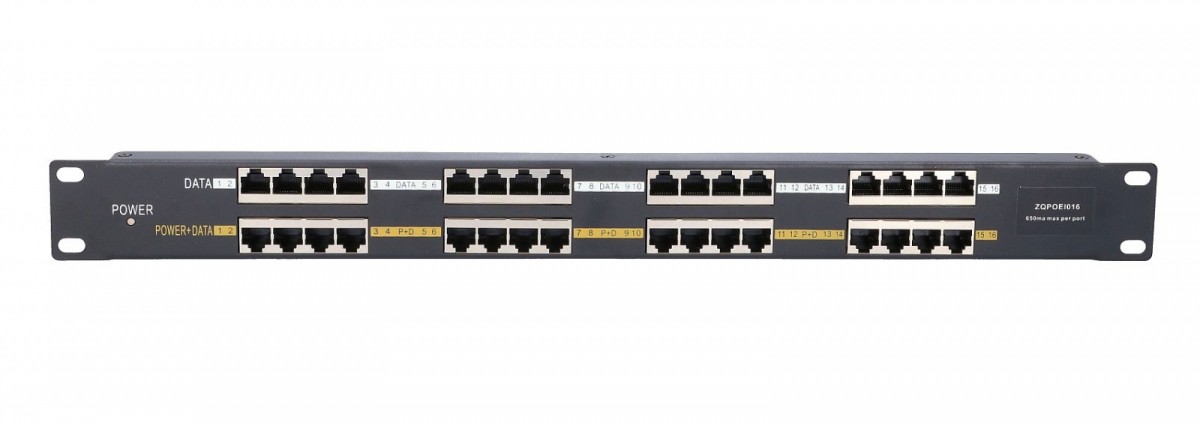 POE INJECTOR 16 PORT