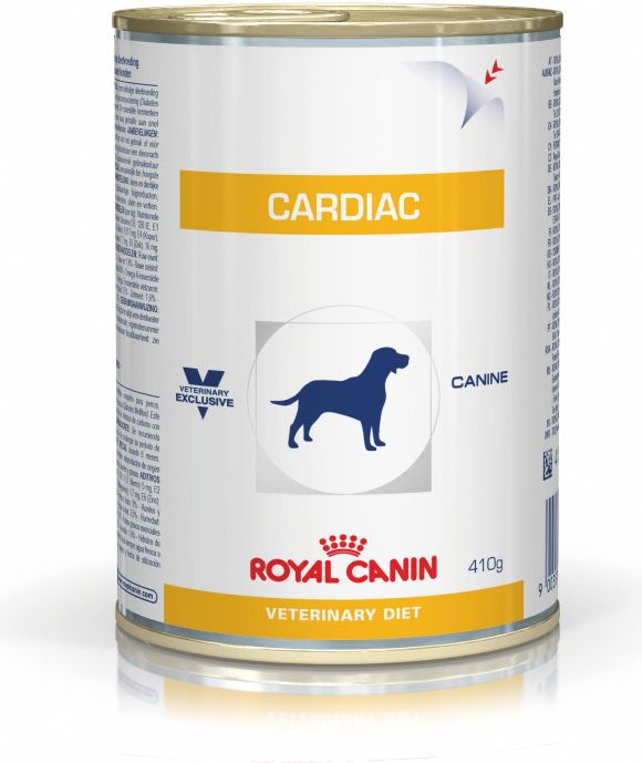 Royal Canin Veterinary Diet Canine Cardiac puszka 410g ROYAL CANIN Dog cardiac canine (9003579309407) barība suņiem