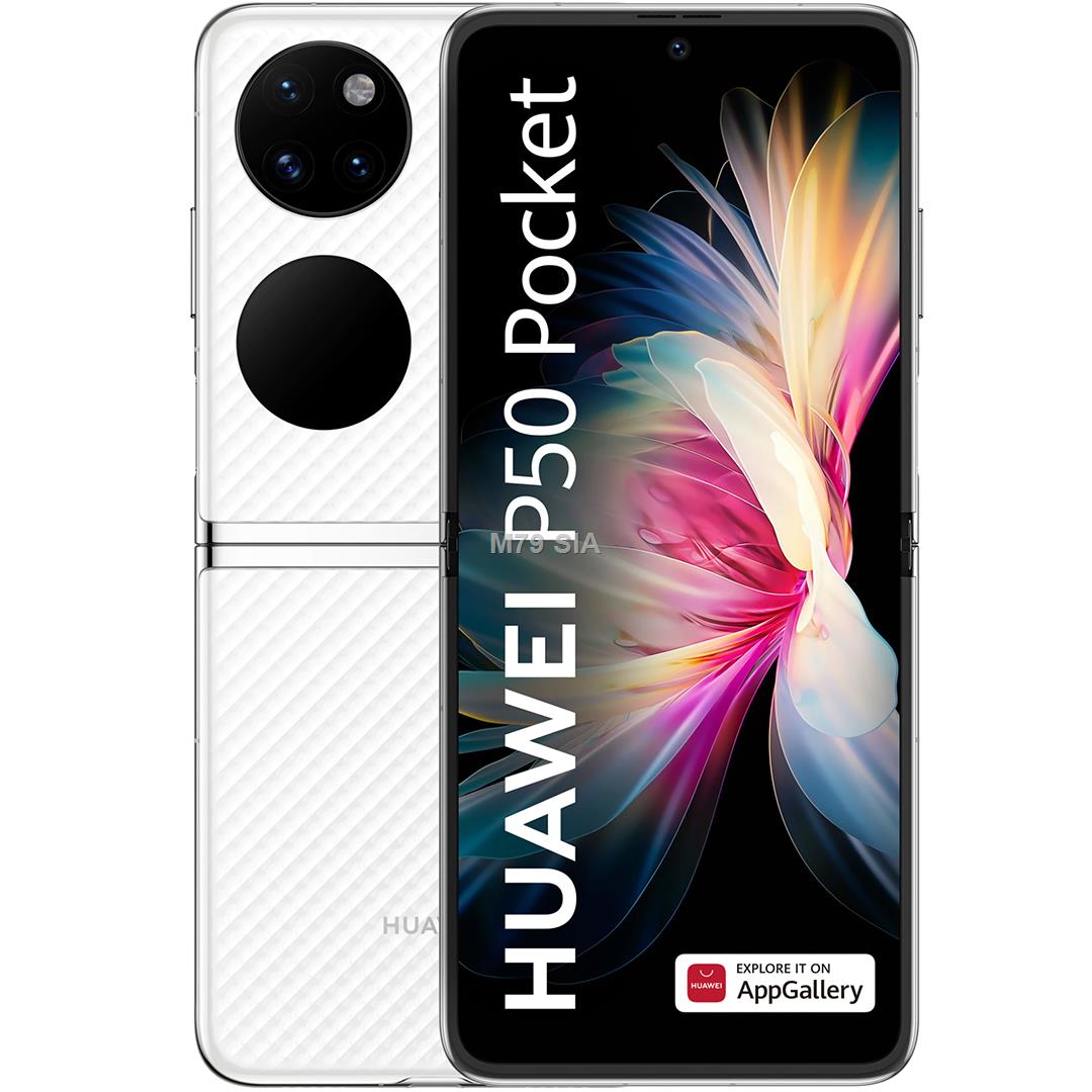 Huawei P50 Pocket 256GB bialy Mobilais Telefons
