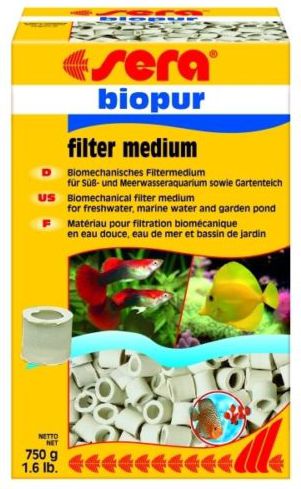 Sera Wklad Biopur 750g 07064 (4001942084208) akvārija filtrs