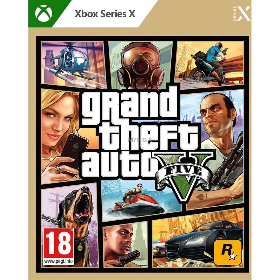 Grand Theft Auto V (spele prieks Xbox Series X) 5026555366700 (5026555366700)