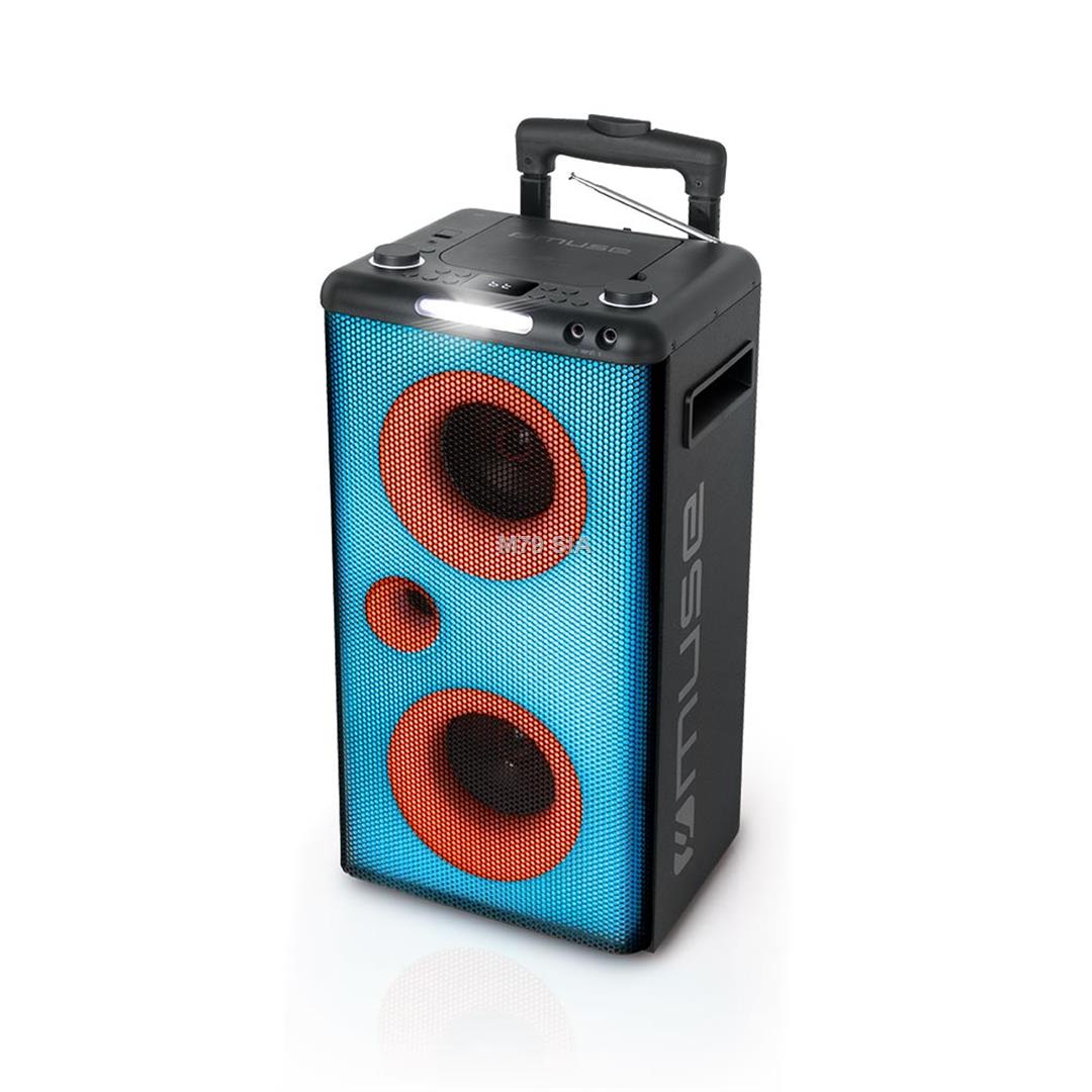 Muse Party Box Bluetooth Speaker M-1928 DJ 300 W, Wireless connection, Black, NFC, Bluetooth datoru skaļruņi