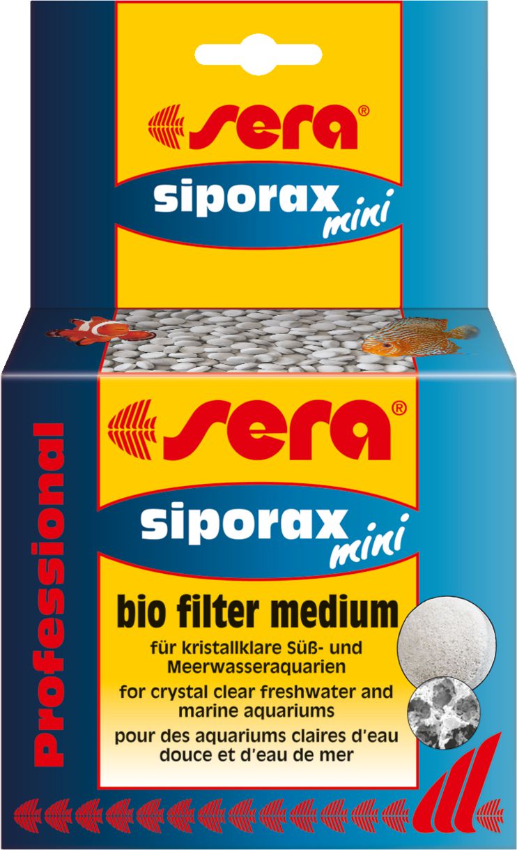 Sera SIPORAX MINI PROFFESIONAL 130g VAT006560 (4001942084772) akvārija filtrs