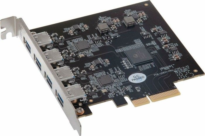 Kontroler Sonnet PCIe 2.0 x4 - 4x USB 3.2 gen 2 Allegro Pro (SO-USB3-PRO-4P10-E) SO-USB3-PRO-4P10-E (0732311012631) karte