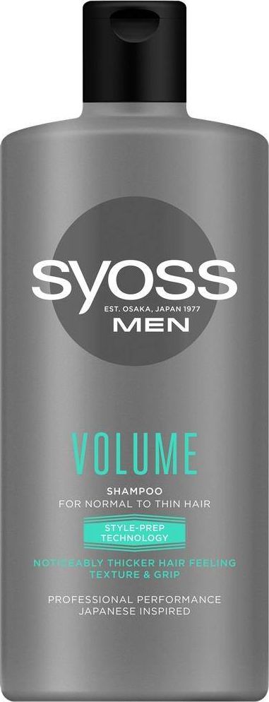 Syoss H*SYOSS MEN VOLUME szampon 440ml 687456 (9000101277456) Matu šampūns