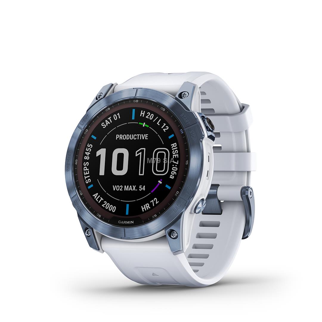 Garmin sport watch Fenix ​​7X Sapphire Solar DLC White (010-02541-15) Viedais pulkstenis, smartwatch