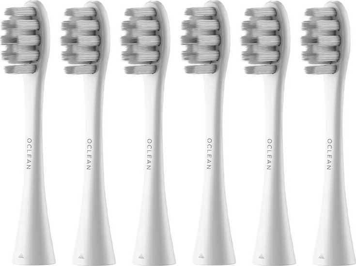 Oclean Gum Care W06 toothbrush tips (6 pcs, white) mutes higiēnai