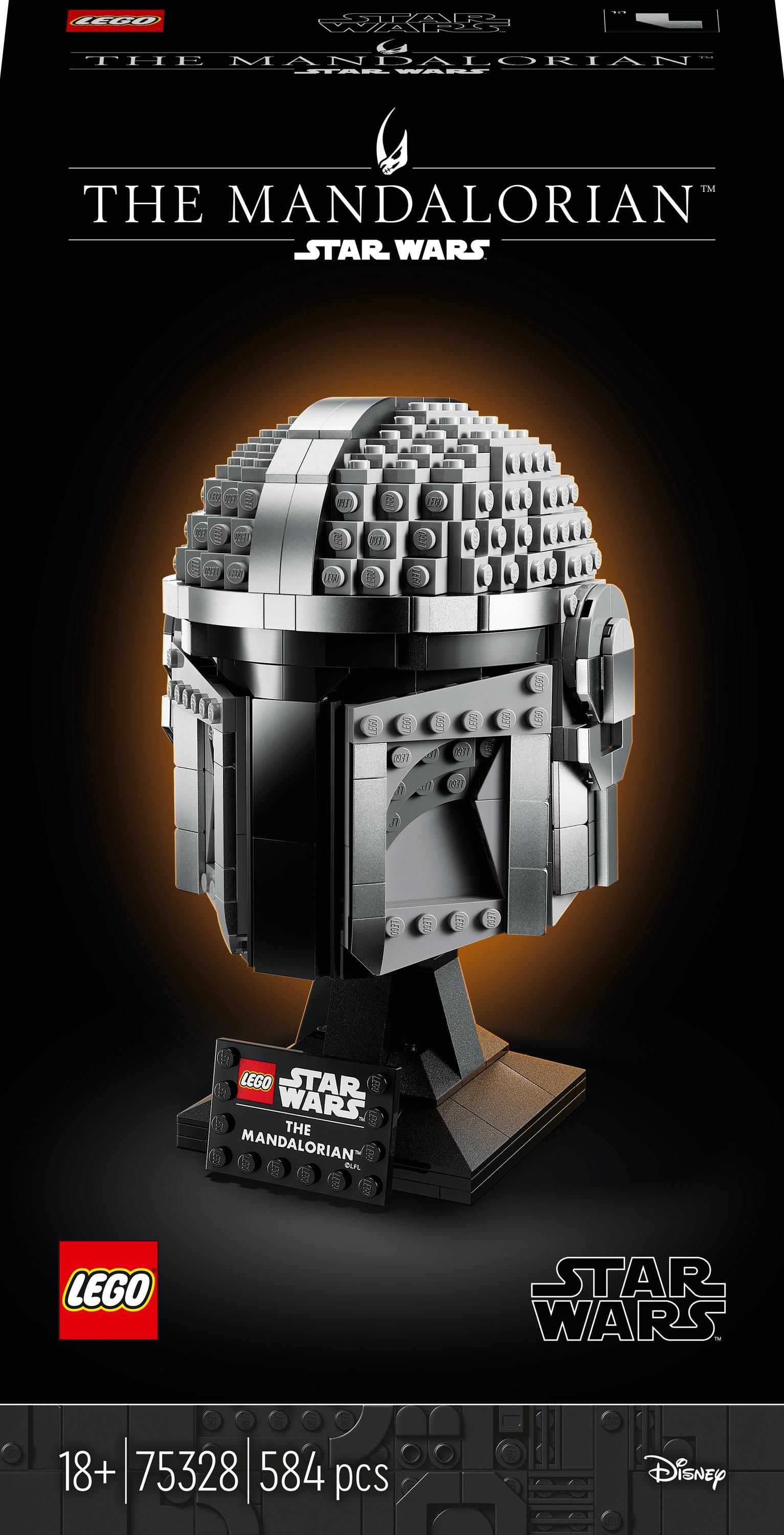 LEGO Star Wars  75328 Mandalorianer Helm LEGO konstruktors