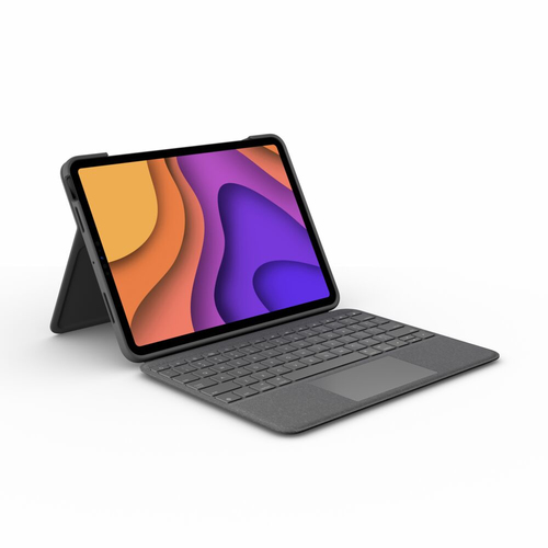 LOGITECH FOLIO TOUCH IPAD AIR 4TH GEN OXFORD GREY PAN NORDIC Planšetes aksesuāri