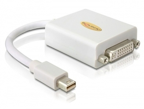 Delock Adapter mini Displayport 1.1 male > DVI female Passive white karte