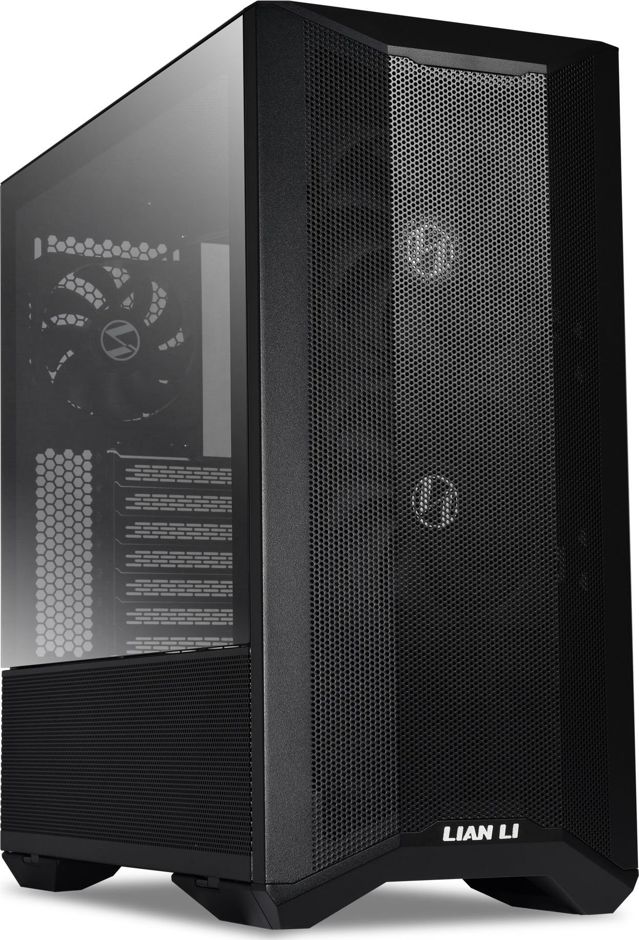 Lian Li LANCOOL II Mesh C Performance Midi-Tower, Tempered Glass - schwarz Datora korpuss