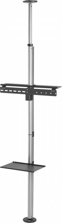 Telescopic TV holder, ceiling and floor with shelf Maclean MC-791N 37 "-70", max. 30 kg TV stiprinājums