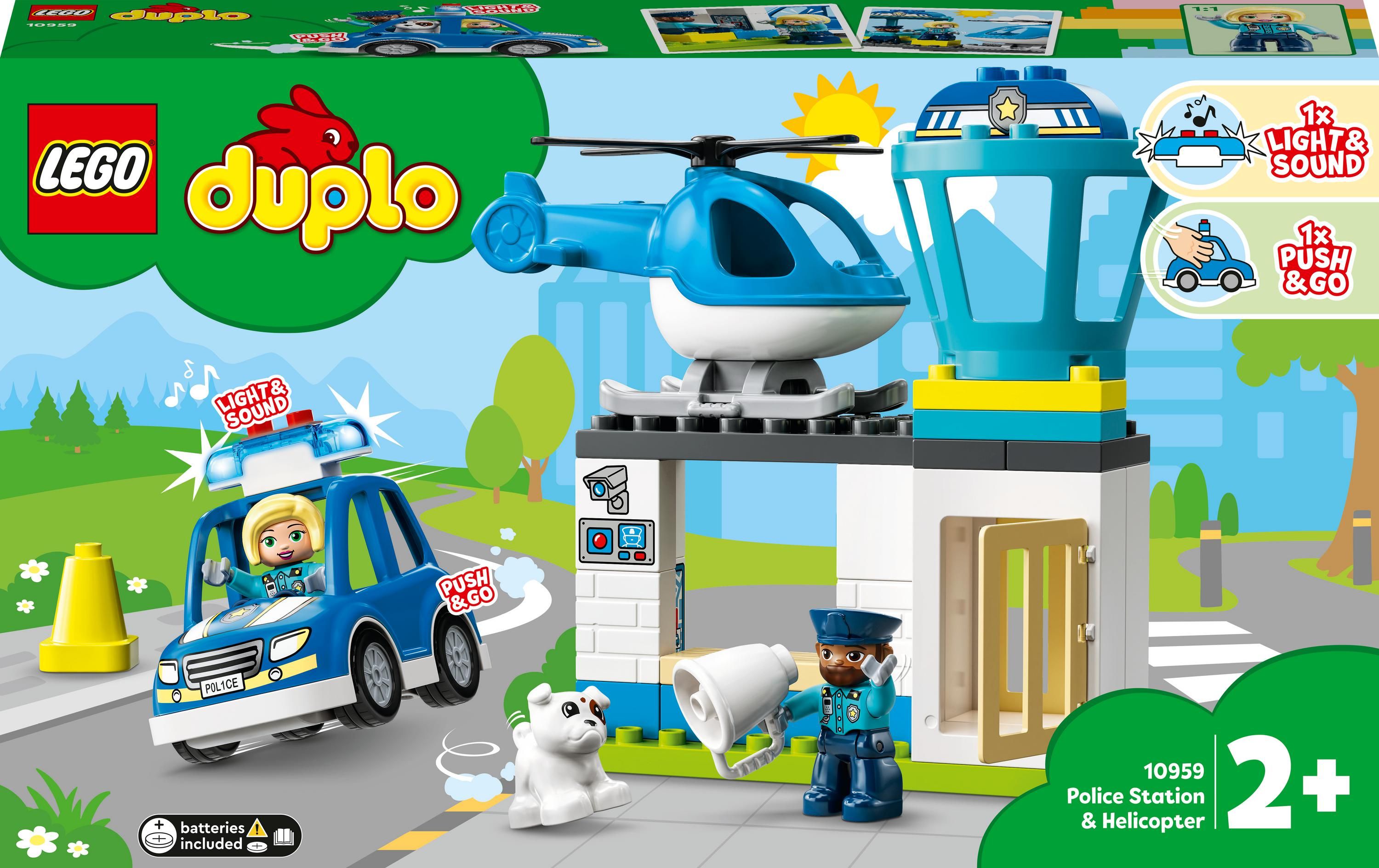 LEGO Duplo 10959 Police Station & Helicopter LEGO konstruktors