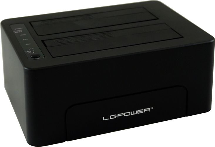 LC Power LC-DOCK-C - HDD-Dockingstation - SATA - USB 3.1 (Gen 2) 4260070127038 cietā diska korpuss