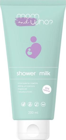 Mom And Who? MOM AND WHO_Shower Milk lagodna emulsja do mycia ciala i twarzy 200ml 5902539703443 (5902539703443)