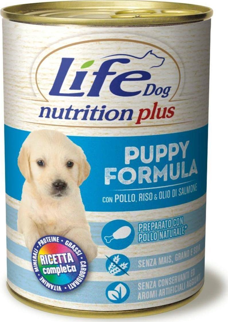 Life Pet Care LIFE DOG pusz.400g PUPPY /24 200.37 (8034105420595) barība suņiem