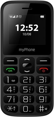 Telefon komorkowy myPhone Halo A Dual SIM Czarny HaloA (5902983615965) Mobilais Telefons